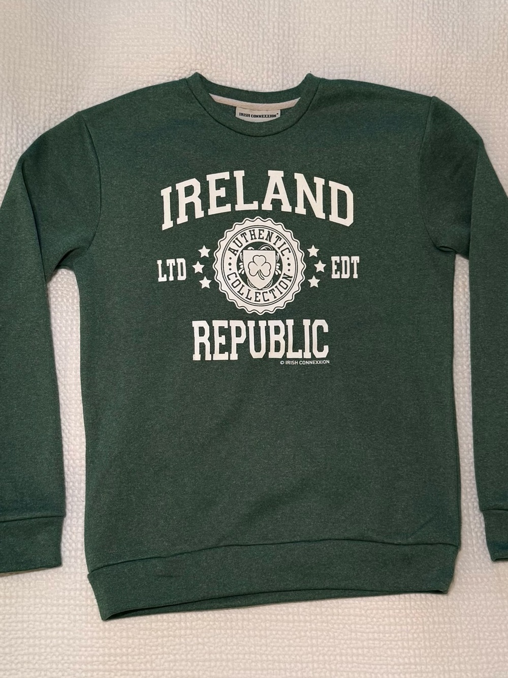 Ireland Republic | Green Graphic Crewneck Sweatshirt | Size S